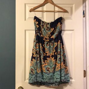Strapless Mini Sundress